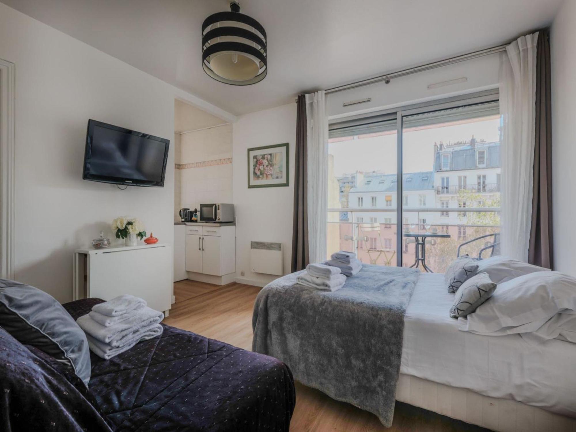 Cosy Studio- 4p - Republique Vakantiehuis Parijs